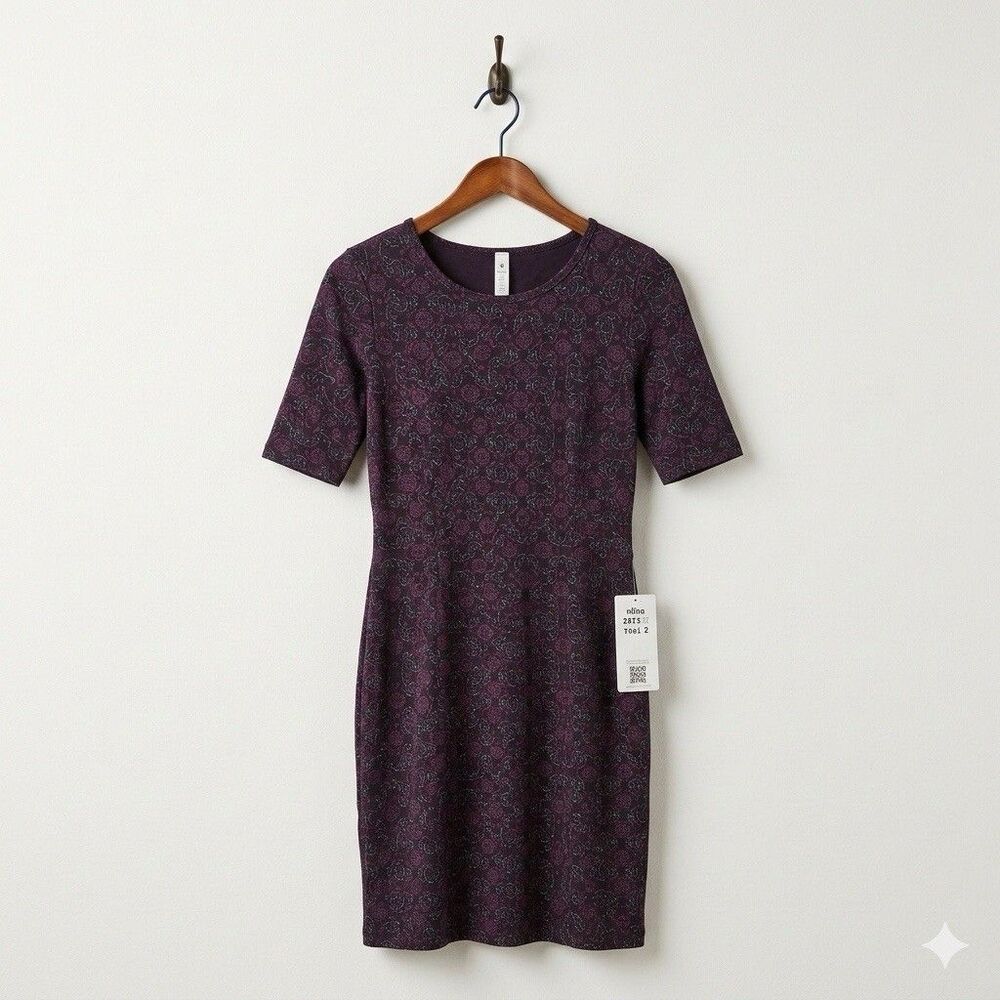 Lularoe Women Julia Pencil Dress Size Large Half-Sleeve Very Flattering! New